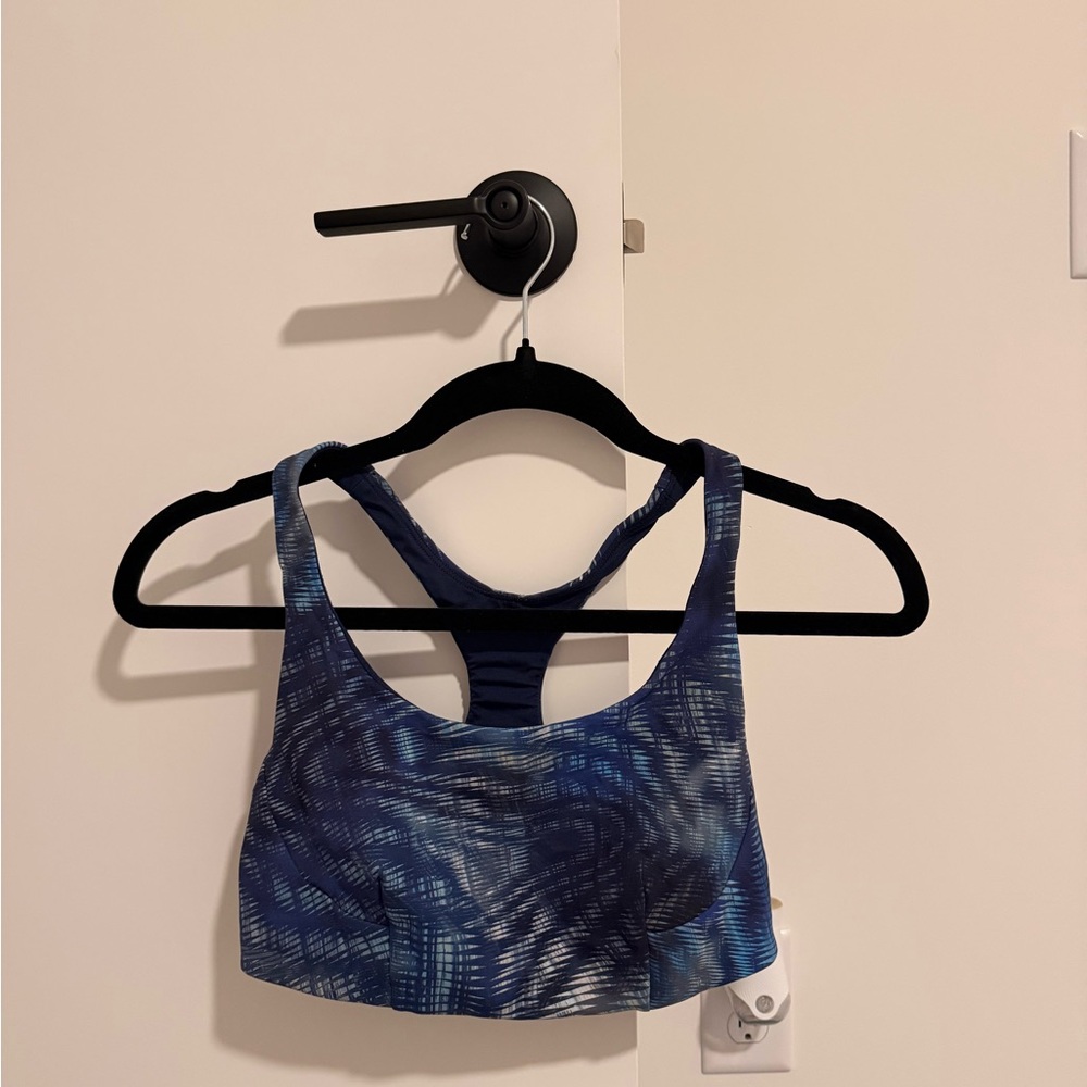 lululemon athletica Blue Sports Bra